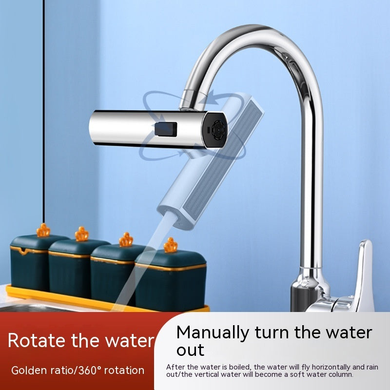 Multi-Gear Copper Faucet Extender Sprinkler