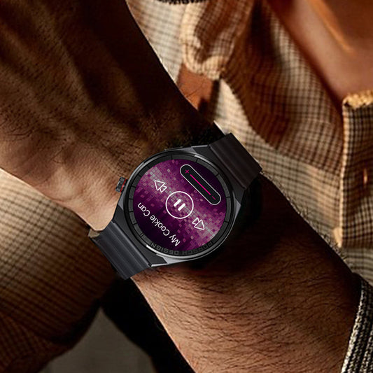 Pago sin conexión de reloj inteligente, llamada Bluetooth, cinetómetro, paso