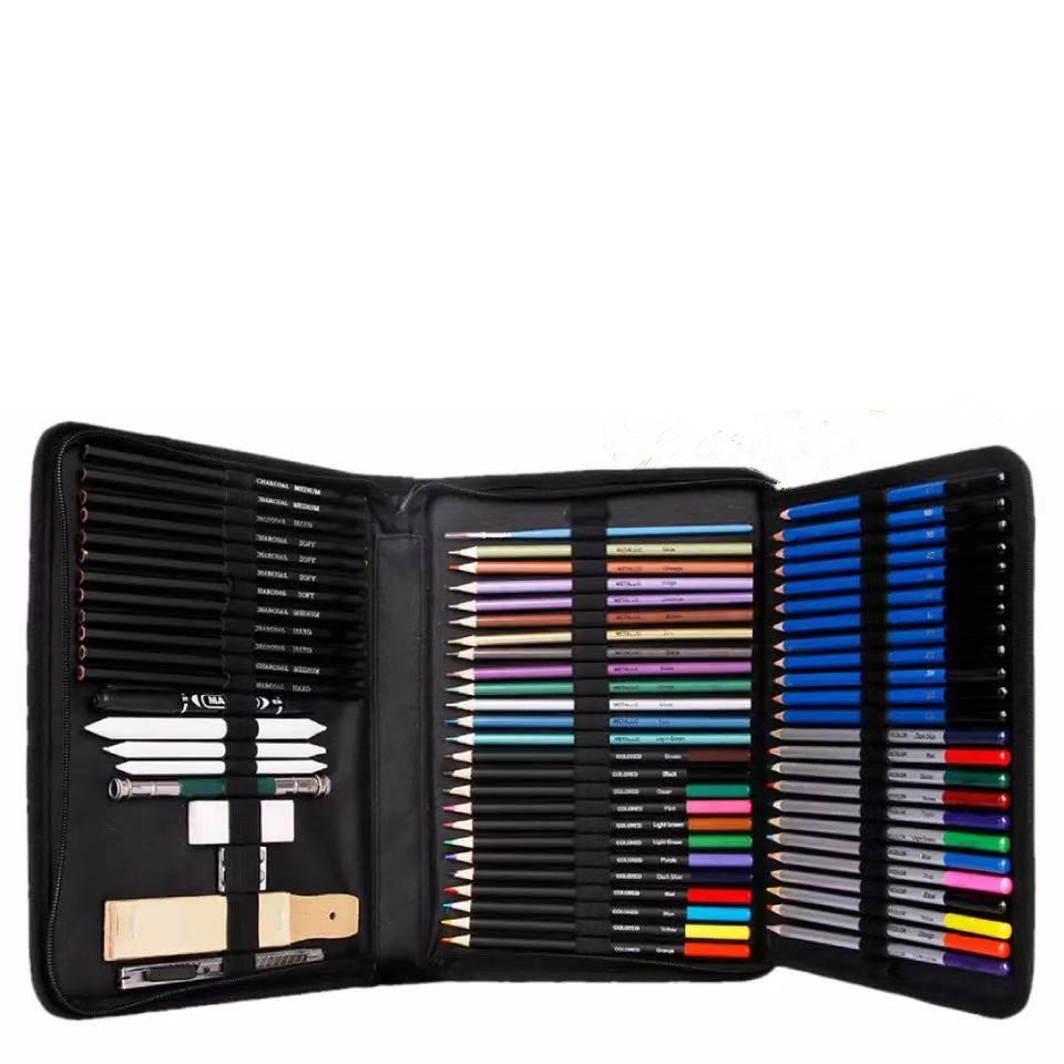 Ensemble de peinture aux mines de couleur, nouveau produit, kit d'outils de dessin au crayon de couleur