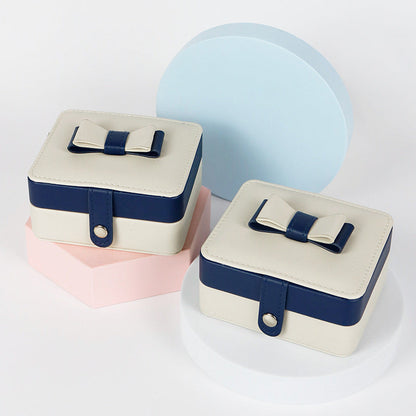 Premium Packaging Gift  White Jewelry Ornament Storage Box