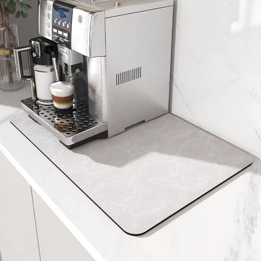 Tapete de diatomeas para cafetera, estilo nuevo, de color liso simple