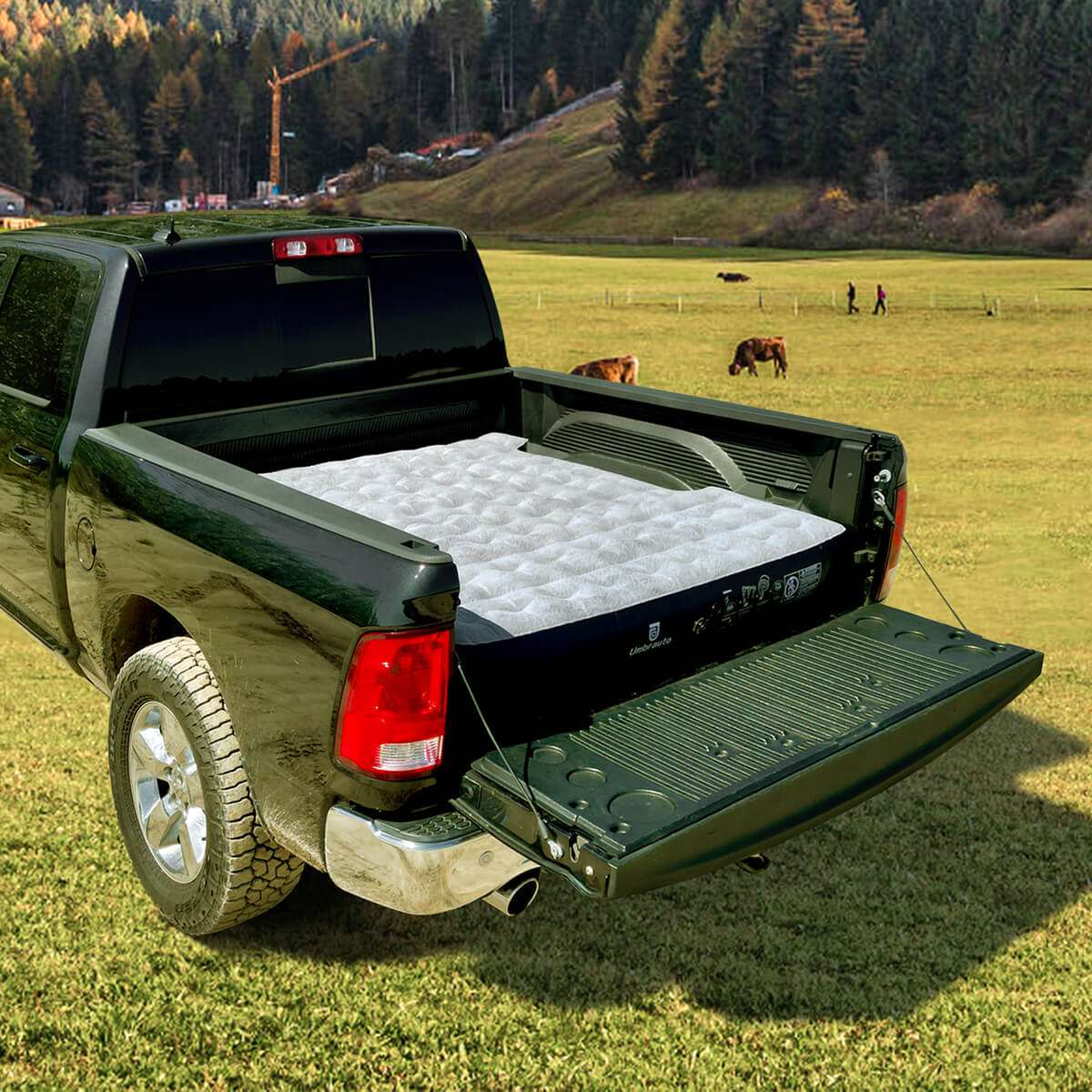Lit gonflable pour benne de pick-up Chevrolet 1,68-1,77 m | 1,83-1,98 m