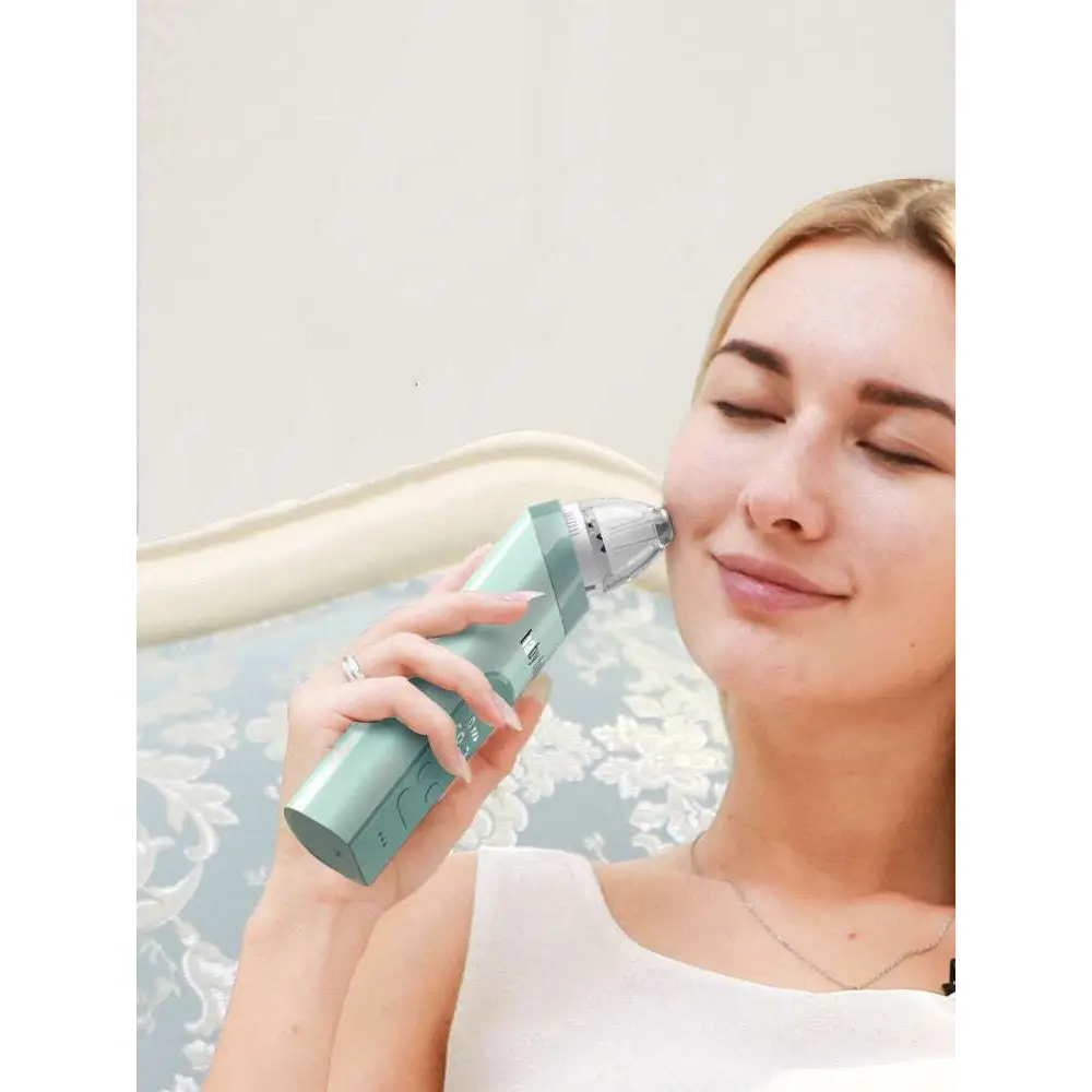 Aspirateur nasal bébé et extracteur de points noirs 2 en 1