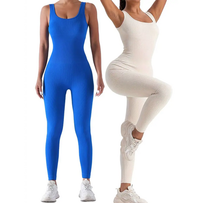 2-Pack Ribbed Seamless Jumpsuits – Women's Sport & Casual Wear