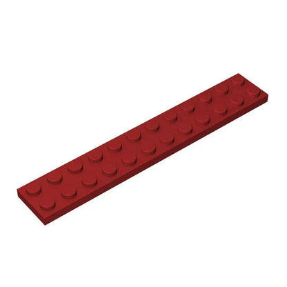 20 PCS 2x12 Flat Plate Building Blocks | Compatible Small Particle DIY Parts