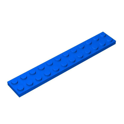 20 PCS 2x12 Flat Plate Building Blocks | Compatible Small Particle DIY Parts