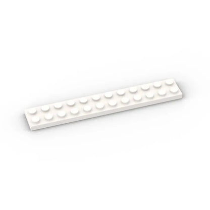 20 PCS 2x12 Flat Plate Building Blocks | Compatible Small Particle DIY Parts