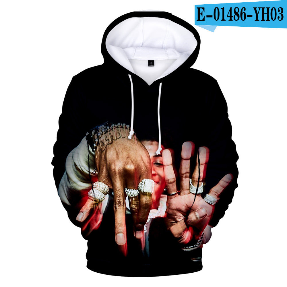 Sweat à capuche 3D personnalisé