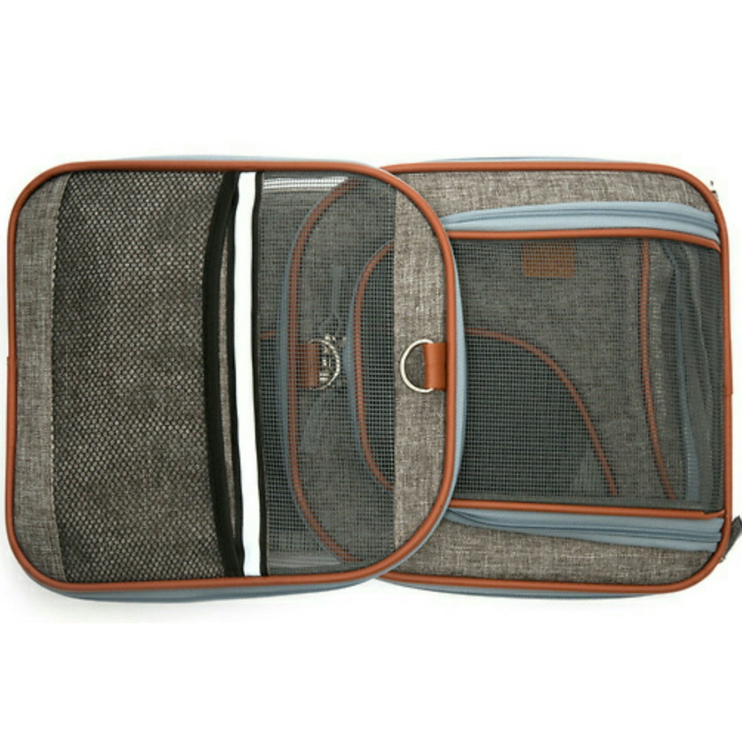 Sac de transport pour animaux de compagnie de taille standard, homologué pour les compagnies aériennes, série Or, par Mr. Peanut