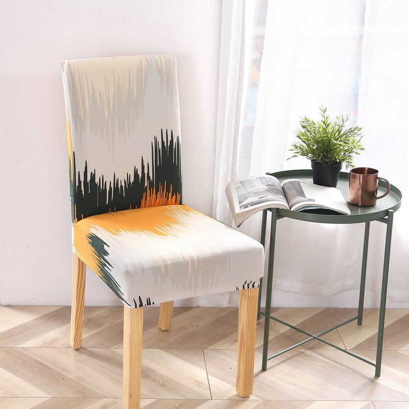 Funda de silla para el hogar, funda de silla de hotel, funda de silla para paquete, funda de silla elástica siamesa, funda de silla de oficina para ordenador