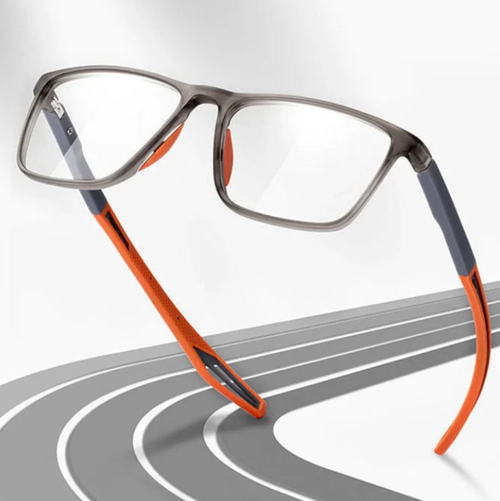 Progressive Reading Glasses Titanium Frame Blue Light Blocking Multifocal Eyeglasses
