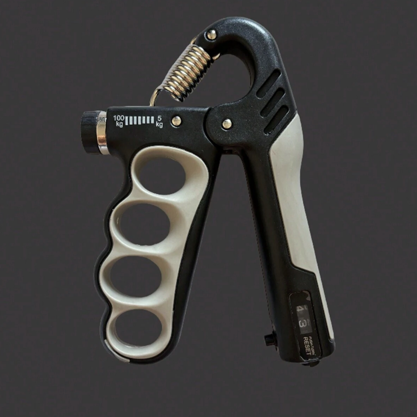 Adjustable Grip Strengthener with Digital Counter Hand Rehab Trainer