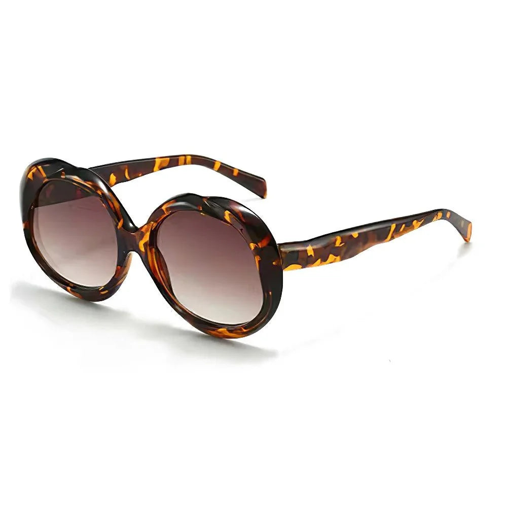 2025 New Retro Oval Sunglasses UV protection