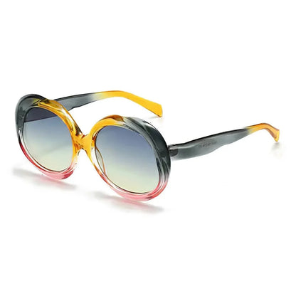 2025 New Retro Oval Sunglasses UV protection