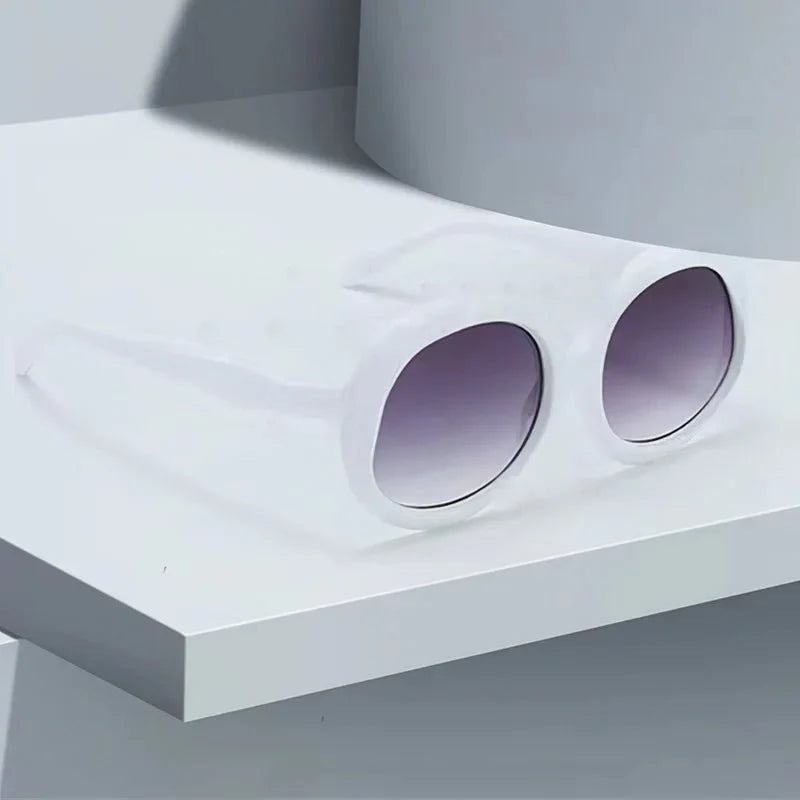 2025 New Retro Oval Sunglasses UV protection