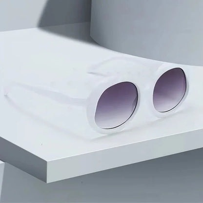 2025 New Retro Oval Sunglasses UV protection