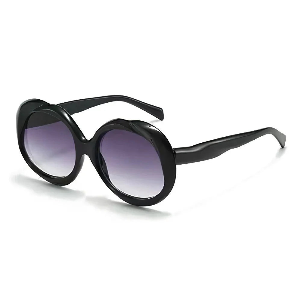 2025 New Retro Oval Sunglasses UV protection