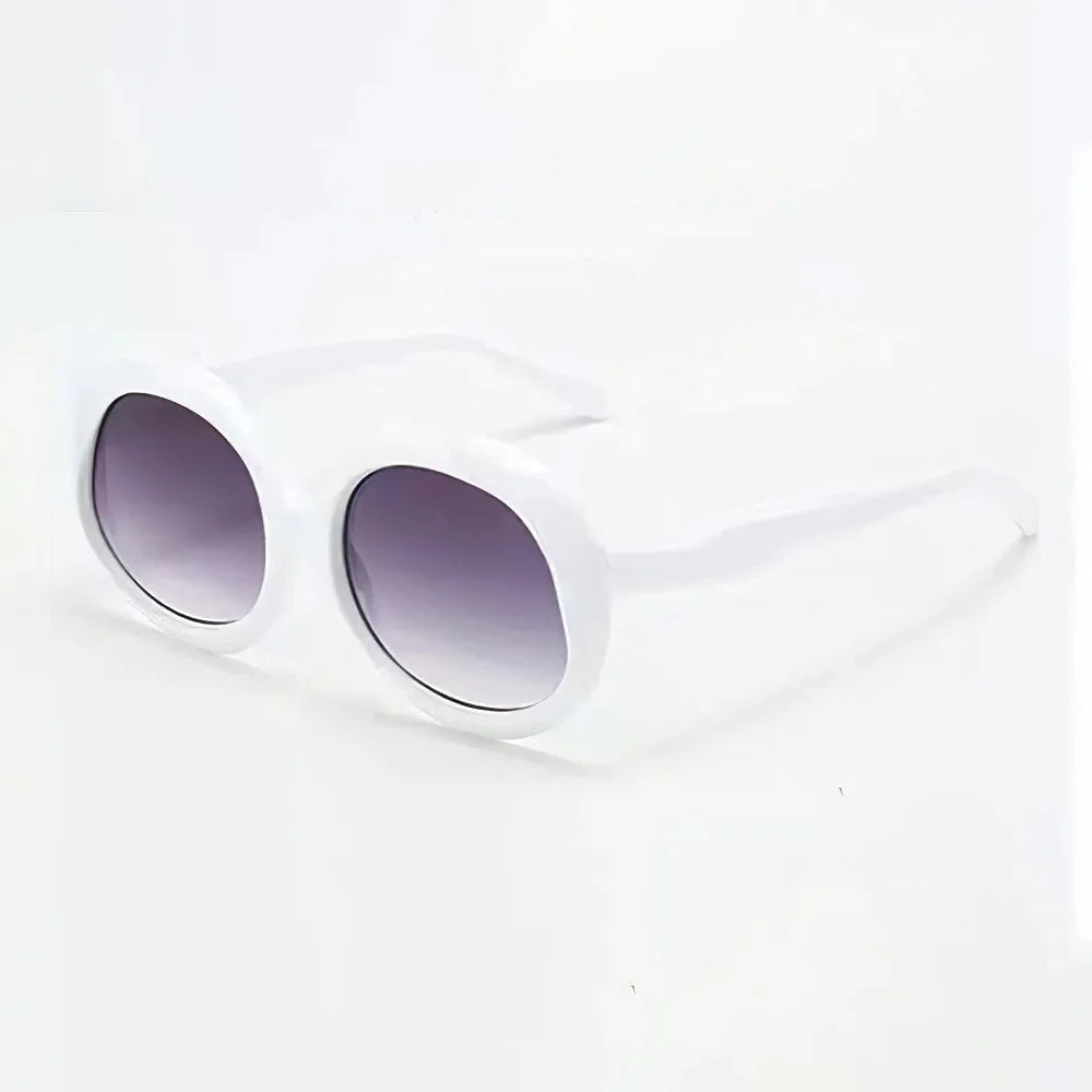 2025 New Retro Oval Sunglasses UV protection