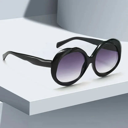 2025 New Retro Oval Sunglasses UV protection