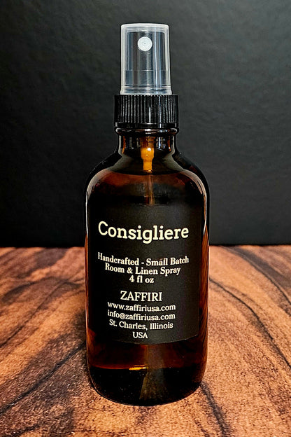 Consigliere Room & Linen Spray - Fragrance by ZAFFIRI