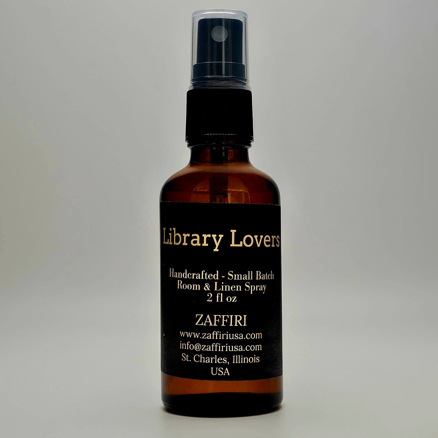 Library Lovers Room & Linen Spray - Fragrance by ZAFFIRI