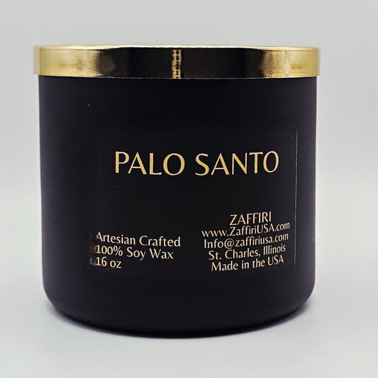 PALO SANTO | Bougie de 47 cl en cire de soja - Parfum par ZAFFIRI