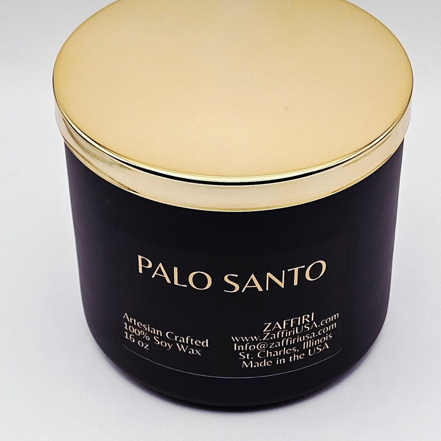 PALO SANTO | 16oz Soy Wax Candle - Fragrance by ZAFFIRI