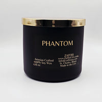 PHANTOM | 16oz Soy Wax Candle - Fragrance by ZAFFIRI