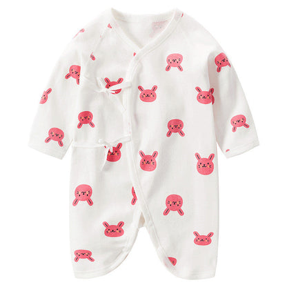 Newborn One-Piece Garment Spring Cotton-Padded Clothes Class A Clothing Bag Fart Suit