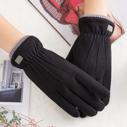 Guantes térmicos gruesos de invierno para mujer