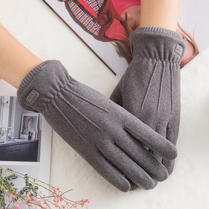 Guantes térmicos gruesos de invierno para mujer