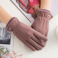 Guantes térmicos gruesos de invierno para mujer