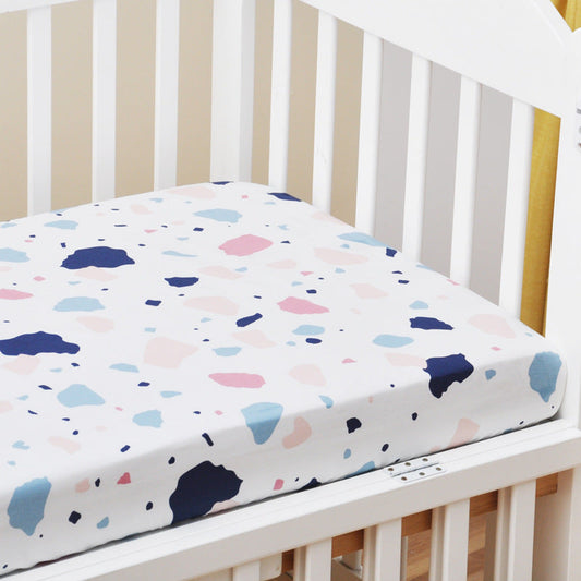 Sábana de algodón para cuna de bebé, productos para madre y bebé, funda nórdica de dibujos animados ins para niños