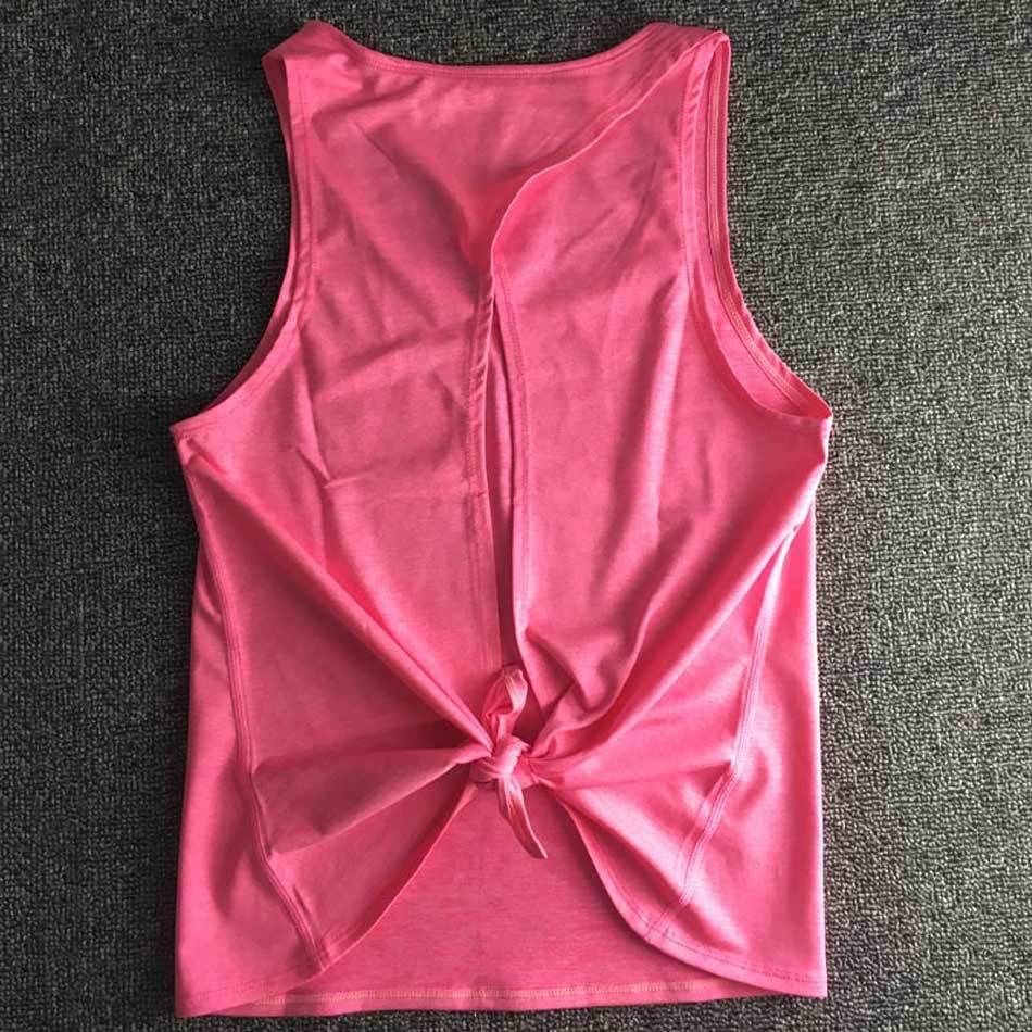 Women's Backless Yoga Tank Top