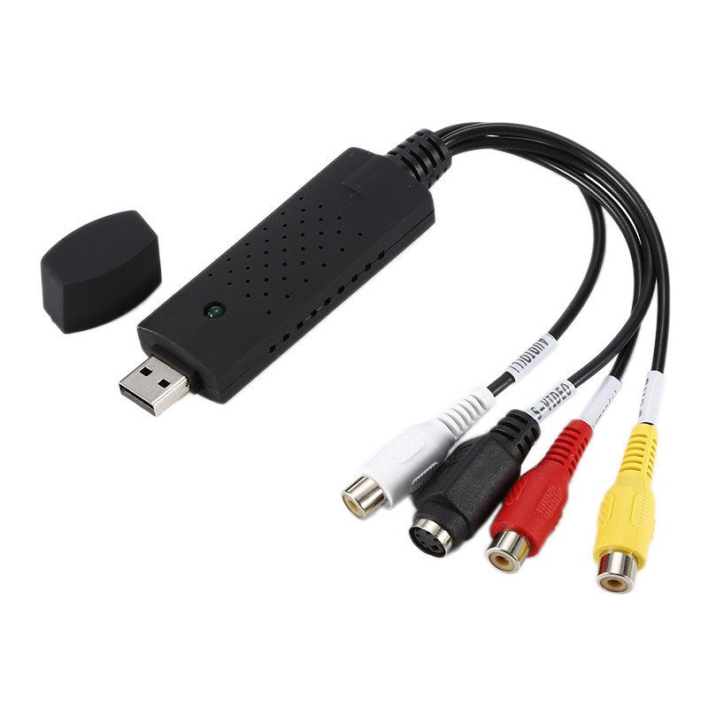 Convertisseur VHS vers DVD Convertisseur vidéo analogique en format numérique Audio Vidéo DVD VHS Enregistreur Carte de Capture Adaptateur PC de Qualité