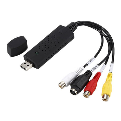 Convertisseur VHS vers DVD Convertisseur vidéo analogique en format numérique Audio Vidéo DVD VHS Enregistreur Carte de Capture Adaptateur PC de Qualité