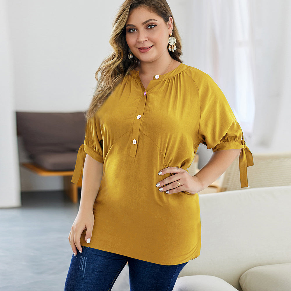 Camiseta de moda para tallas grandes