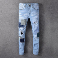 Skinny skinny jeans with holes