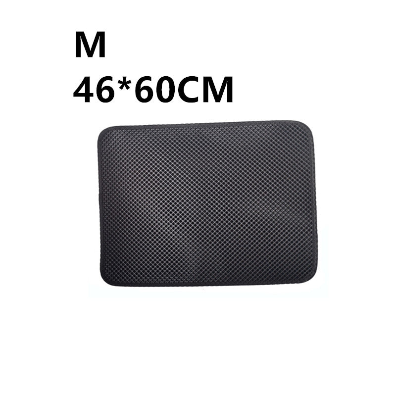 Tapis de litière double couche pour chats, tapis de litière pour animaux de compagnie, tapis de litière pour chats, accessoire de propreté pour maisons de chats