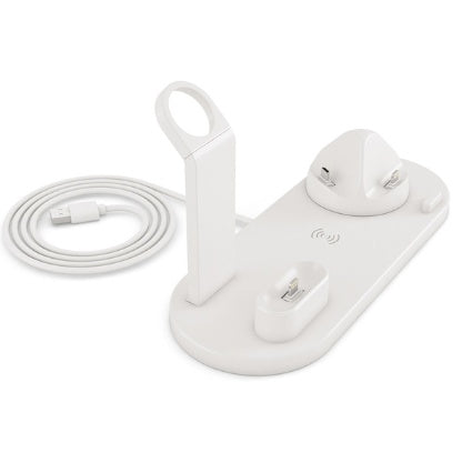 Cargador inalámbrico rápido con soporte