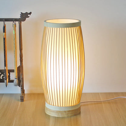 NEW BEAUTIFUL AUTHENTIC Bamboo bedside table lamp