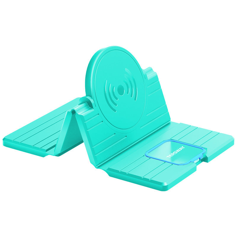 Cargador inalámbrico rápido plegable de 10W, cargador inalámbrico de 7.5W