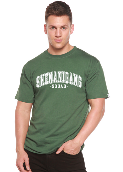 T-shirt graphique unisexe en bambou/coton Shenanigans Squad