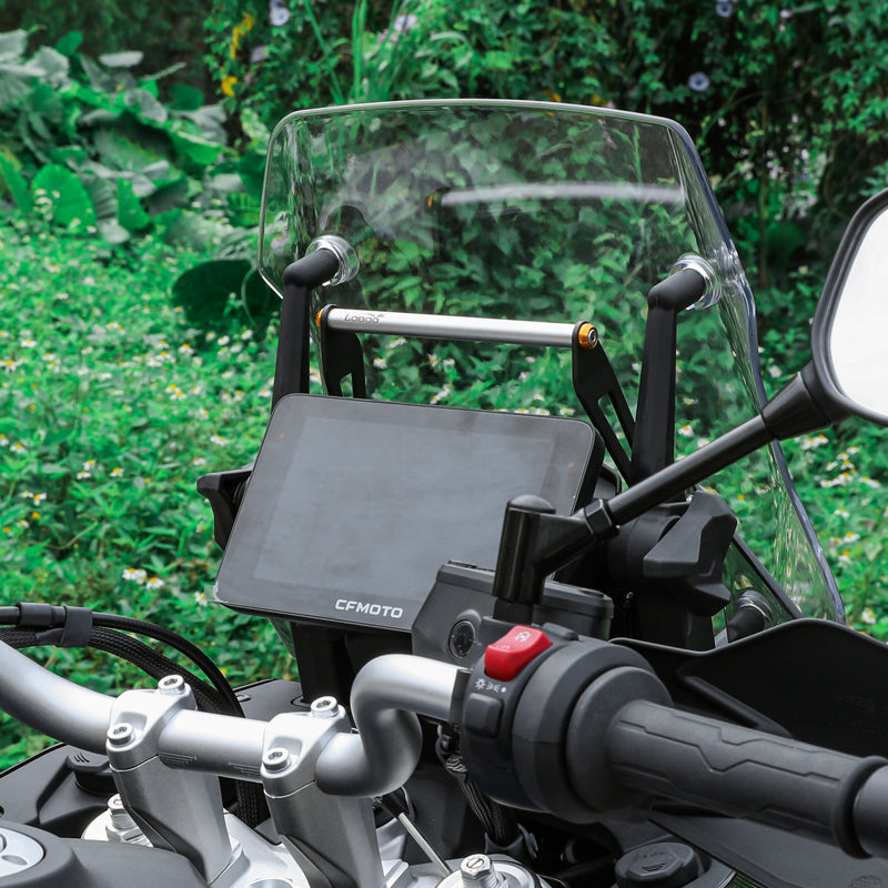 LOBOO GPS Mount for CFMOTO 800MT / 800MT-X (2024-on) – CNC Aluminum Adjustable Navigation Bracket