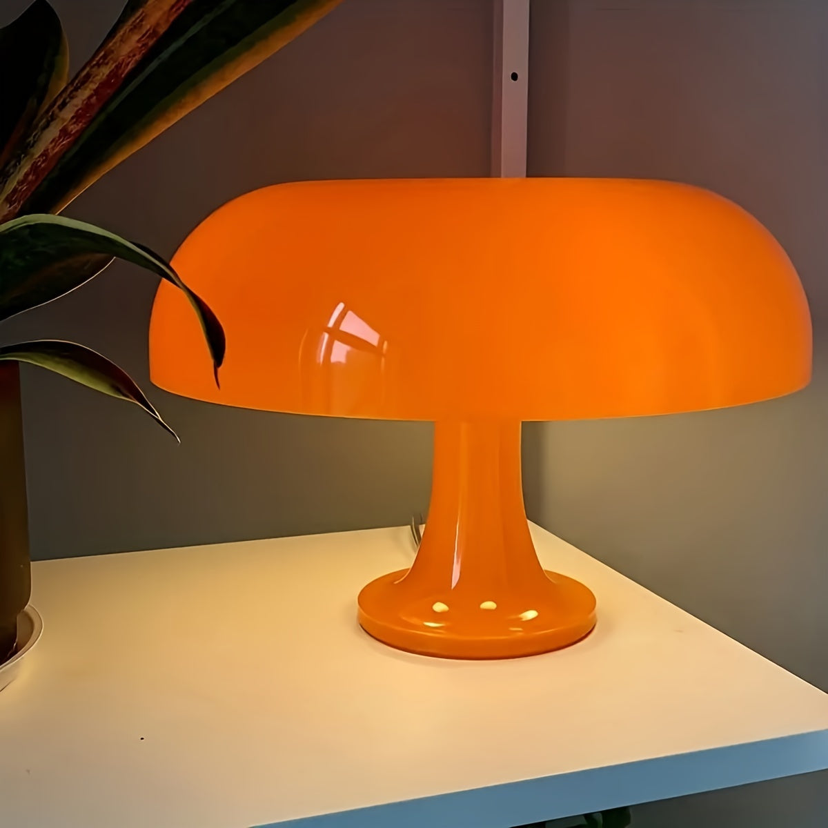 LED Mushroom Table Lamp Modern Bedside Light for Room Decor & Christmas Gift