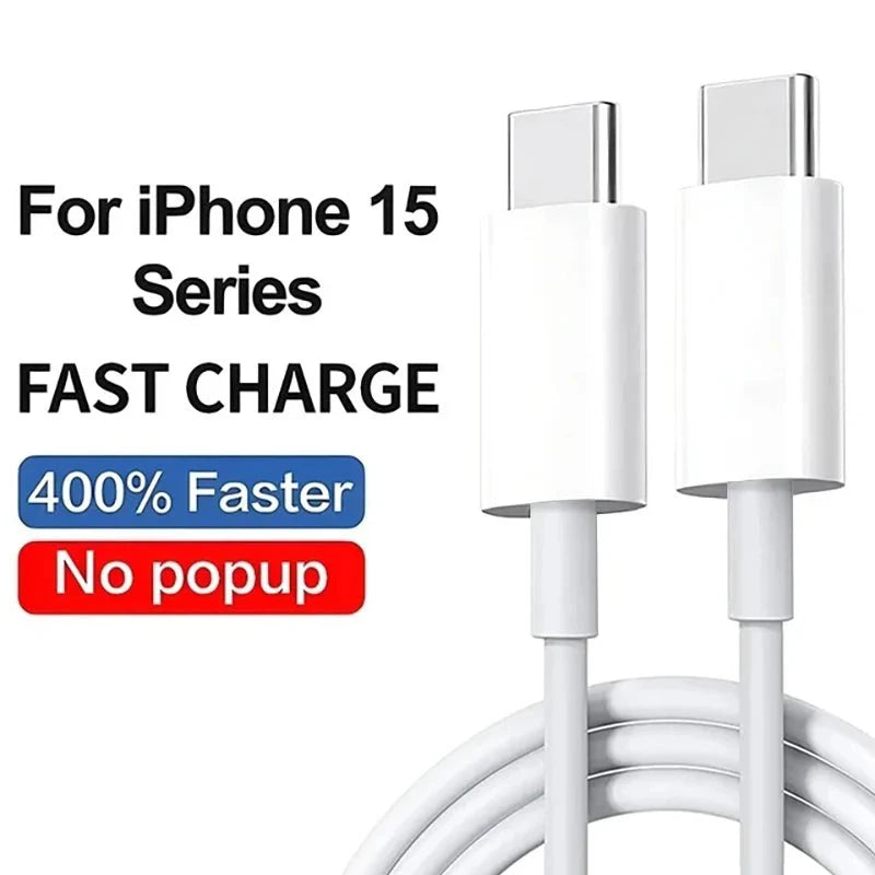 20W Fast Charging Cable – USB-C to Lightning Cord