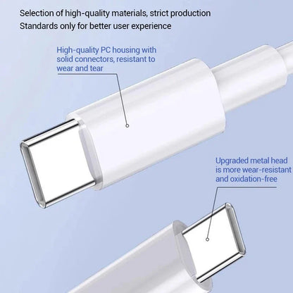 20W Fast Charging Cable – USB-C to Lightning Cord