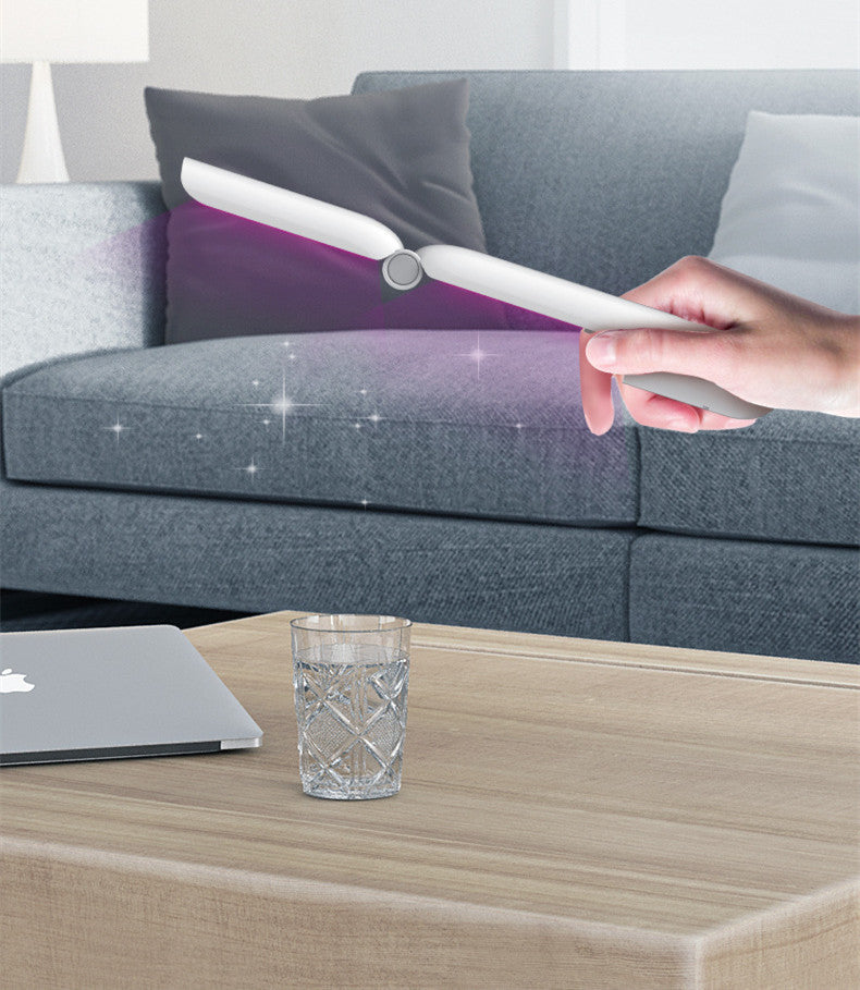 Lampe de désinfection UV LED portable, désinfection maison/bureau, bâtonnet germicide