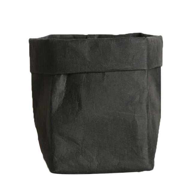 Soporte para macetas de papel kraft lavable