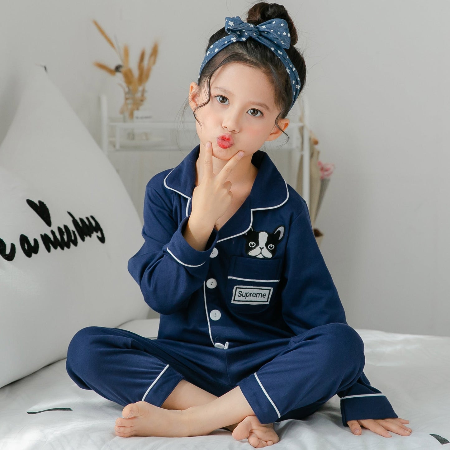 Cotton Pajamas Children Essential